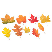 Set 12 frunze artificiale 10.5x6 cm - 17x10 cm