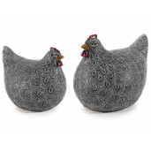 Set 2 figurine Gaini polirasina multicolora 19.5x14.5x16.5 cm, 15.5x11.5x14 cm