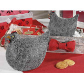 Set 2 figurine Gaini polirasina multicolora 19.5x14.5x16.5 cm, 15.5x11.5x14 cm