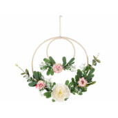 Coronita flori crengute artificiale 30 cm