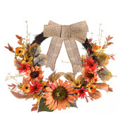 Set 2 coronite Flori 30 cm