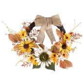 Set 2 coronite Flori 30 cm