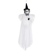 Set 2 figurine Halloween Fantome alb neagru cm 16 x 48 H