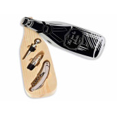 Set cadou, 3 ustensile pentru vin 10 x 28,5 x 3 H