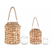 Set 2 felinare 25x31 cm, 18.5x20 cm