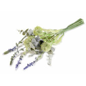 Buchet Lavanda si Eucalipt artificial 30 cm