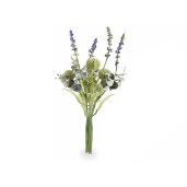 Buchet Lavanda si Eucalipt artificial 30 cm