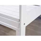 Raft tip expozor lemn alb 100x60x194 cm