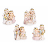 Figurine religioase polirasina multicolora 4xcm 4 x 3 x 4,5 H