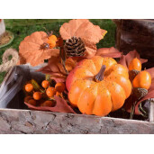 Crenguta artificiala cu Dovleac 31 cm