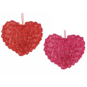 Set 2 perne decorative Inimioara 29x26 cm