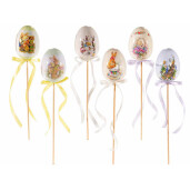 Set 24 oua decorative Paste plastic multicolor 26 cm
