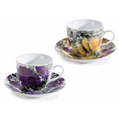 Set 4 cesti portelan 8.5x7 cm, 200 ml