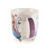 Cana portelan Printesa Kids 9x9.5 cm, 350 ml