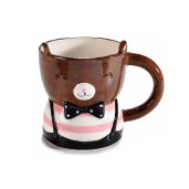 Set 3 cani ceramica 9.5x10 cm, 430 ml