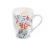 Set 4 cani portelan 8x10 cm, 340 ml