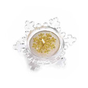 Set suport si lumanare in cutie cadou Fulg de Nea III cm 7 x 8 x 2 H