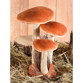 Set 2 decoratiuni Ciupercute 16x16.5x26.5 cm