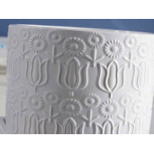 Set 2 ghivece ceramica alba 16x12 cm, 13x10.5 cm