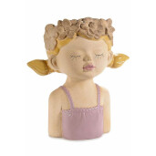 Vaza flori portelan Fetita 22,5 x 14 x 25 H