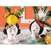 Set 2 vaze portelan 12x10x15 cm