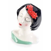 Set 2 vaze portelan 12x10x15 cm