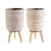 Set 2 ghivece flori 10.5x18.5 cm