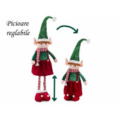 Set 2 figurine Elfi textil multicolor 26x22x116 cm