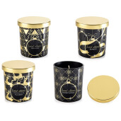 Set 4 lumanari parfumate Craciun 7.5x8 cm