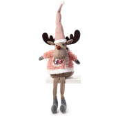 Figurina Ren textil multicolor 20x14x40 cm