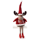 Figurina Ren textil multicolor UV 20x14x40 cm