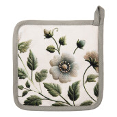 Servet termic bumbac multicolor model Flori 20x20 cm