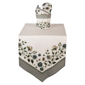 Cos bumbac multicolor model Flori Ø 15x16 cm