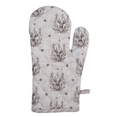 Manusa bucatarie termorezistenta bumbac bej Ren 18x30 cm