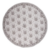 Set 3 prosoape bucatarie bumbac gri bej Ren 80 cm