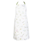 Sort bucatarie bumbac alb verde Spring 70x85 cm