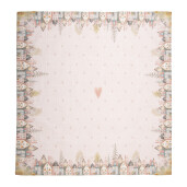 Fata masa bumbac multicolor Peisaj 100x100 cm