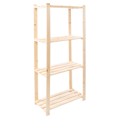 Raft pardoseala lemn pin natur Simu 80x38x160 cm