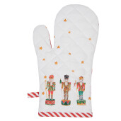 Set 2 manusi copii Spargatorul de Nuci termorezistente bumbac 12x21 cm