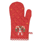 Set 2 manusi copii Spargatorul de Nuci termorezistente bumbac 12x21 cm