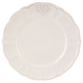 Farfurie ceramica bej 21 cm