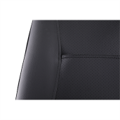 Scaun stivuibil negru Ilham 52x55x85 cm 