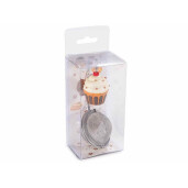 Set 8 infuzoare ceai Love 3x3.5 cm