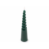 Lumanare ceara verde cu led 5x25 cm