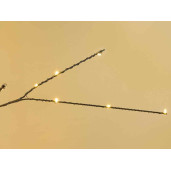 Copac decorativ negru cu leduri Ø 97x180 cm