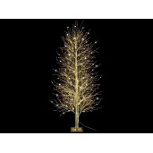 Copac decorativ auriu 2000 leduri, 2.40 H