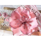 Set 5 Anemone artificiale roz 22.5 cm