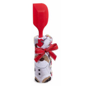 Set prosop bucatarie si spatula Craciun II 38 x 64 H, 28 H