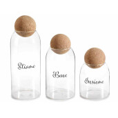 Set 6 borcane 8.5x24 cm, 8.5x19 cm, 8.5x14 cm