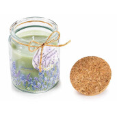 Set 2 lumanari parfumate aroma Lavanda Ø 7 cm x 9 H
